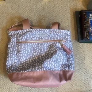 Logan and Lenora x Loverly Grey day tripper bag
